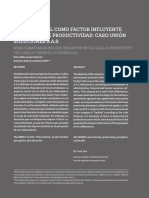 Clima Laboral Como Factor Influyente en El Nivel de Productividad: Caso Unión Soluciones S.A.S