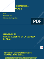 Unidad 11 Financiamiento en La Empresa Global