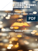 Derecho Constitucional Y Cont. de Convención: Profesor: Lic. Marco Antonio Sandoval López