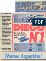 Revista Sólo Fútbol 051, 1986