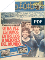 Revista Sólo Fútbol 050, 1986