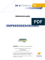 EMPREENDEDORISMO