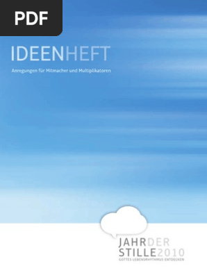 Jahr Der Stille Ideenheft - 