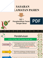 SKP 1 Mengidentifikasi Pasien Dengan Benar