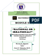"Rational or Irrational?": Mathematics