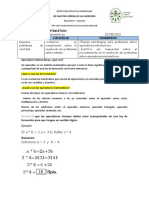 OPERADORES MATEMÁTICOS