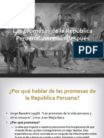 Promesas de La República Peruana Al 2021