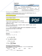 OPERADORES MATEMÁTICOS (1)