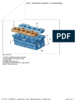 Identification: Identification - Data - Tightening Torques: Cylinder Head