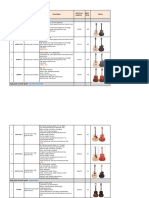 EXW 2 15.2 Acoustic Guitar-Aileen Price List-2022