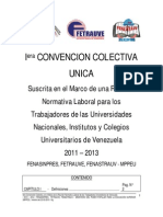 Proyecto Contrato Unico 2011