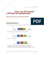 Material de Apoyo 1 (Carga, Ley Coulomb y Principio Superposicion)