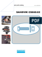 SANDVIK CS660:02: Spare Parts Catalog
