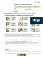 Prueba Diagnóstica - Ciencia 3° Grado