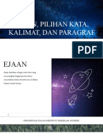 B.indo (Ejaan, Pilihan Kata, Kalimat, Paragraff)