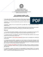 Nota 03 - 2021 - Convocação Edital 10 - 2019