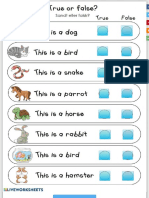 Ejercicio de Pets True False