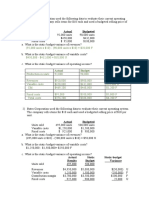 Soal Latihan Flexible Budget