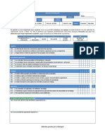 Encuesta de Evaluación para Relatores de Cursos