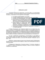 Reglamento de Organización y Funciones (ROF)