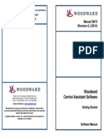 Manual 26015 (Revision A, 2/2014) : Woodward Control Assistant Software