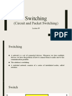 Switching (Circuit & Packet)