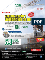 Valorizacion y Liquidacion de Obras Obras Obras Huancayo