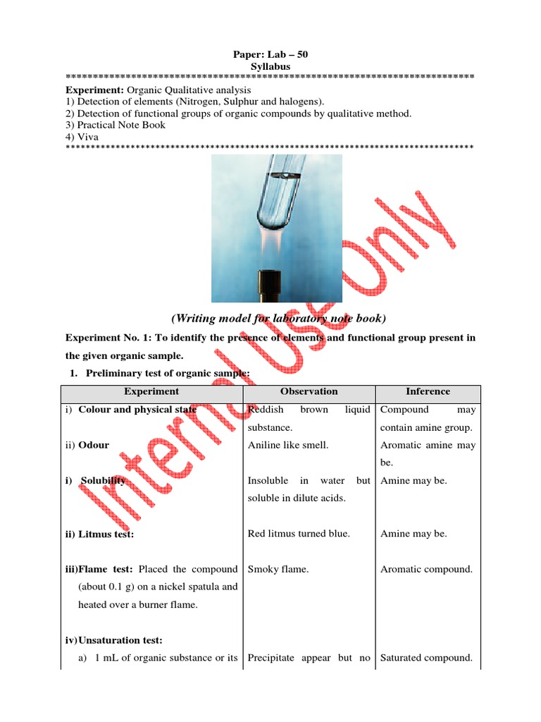 Identification of 1-Butamine in Lab | PDF | Amine | Precipitation ...