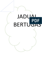 JADUAL BERTUGAS