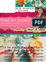 MSTHE210 Handicraft Education - Crochet