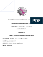 Tarea 2 Sistemas de Administración de La Calidad DIANA ROMERO