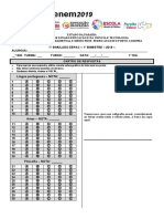 Simulado Enem PB 2019