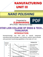 Nano Polishing: S.Saravanan
