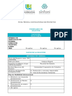 Ficha Técnica Convocatorias de Proyectos