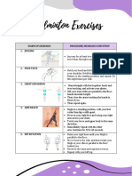 PED003 Badminton Exercises