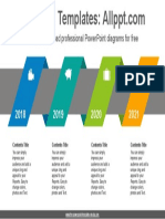 Ribbon Wrapped PowerPoint Diagram Template