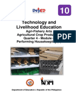 Tle10 - Afa - Agricropprod - q4 - Mod4 - Performing Housekeeping (2) - v4 (22 Pages)