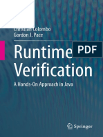 Runtime Verification - A Hands-On Approach in Java