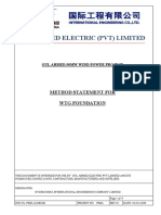 01 - Method Statement For WTG Foundation