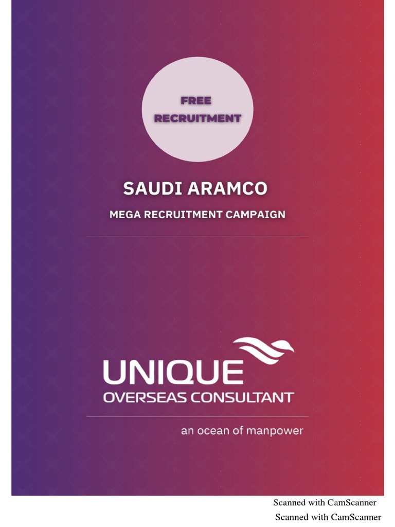 SaudiAramco Mega Recruitment Campaign(1) PDF