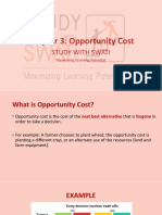 Chapter 3: Opportunity Cost: Study With Swati