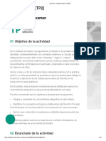 Examen - Trabajo Práctico 2 (TP2) Procesal 2 PP 70%