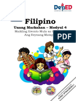 Filipino: Unang Markahan - Modyul 4