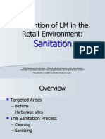 Prevention of LM in The Retail Environment