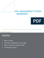 Environmental Management System Awareness: Saudi Aramco: Company General Use