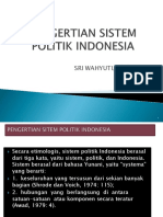 Sesi 4. Pengertian Sistem Politik Indonesia