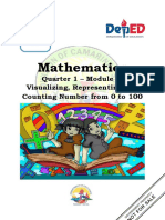 Mathematics: Quarter 1 - Module 1: Visualizing, Representing and Counting Number From 0 To 100