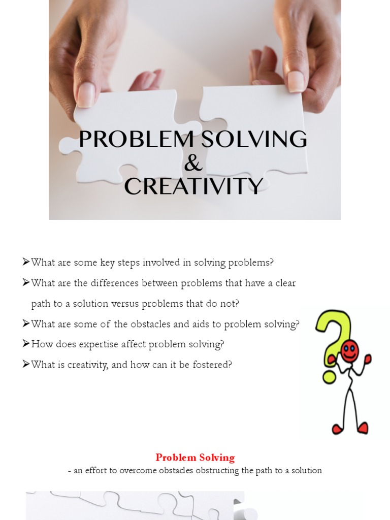 problem solving and creativity definition