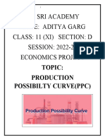 Economics Project Class 11
