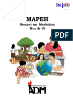 Grade 4 Mapeh Module Month 10 Final